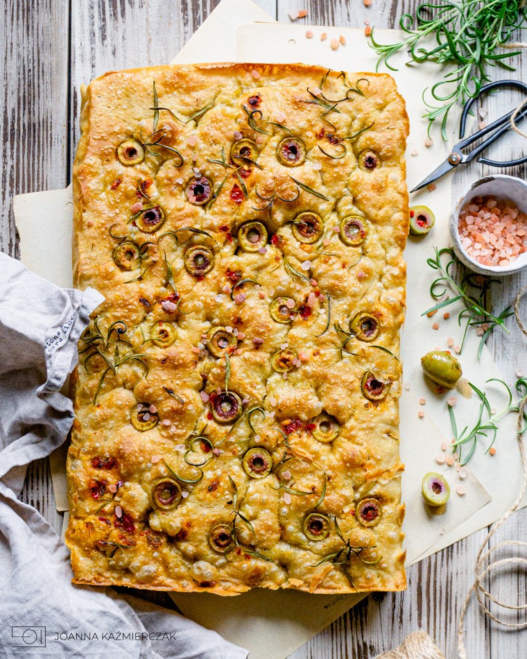Focaccia włoski chlebek