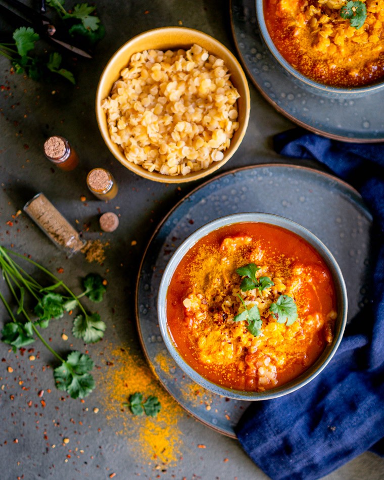 Zupa curry z soczewicy