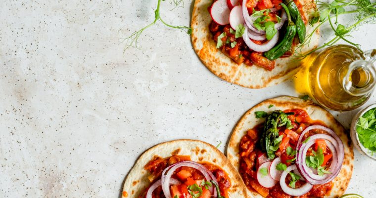 Taco wegetariańskie