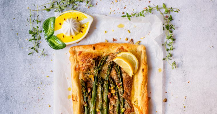 Tarta ze szparagami